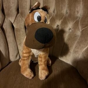 Ace Novelty Scooby Doo Plush Stuffed Animal Sitting Nostalgia Vintage 1994 15